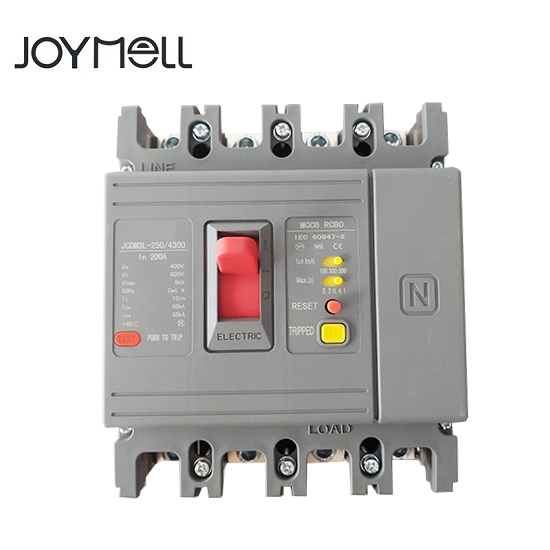 New product: JCDM3L series RCBO 2P 3P 4P 63A up 400A input to market